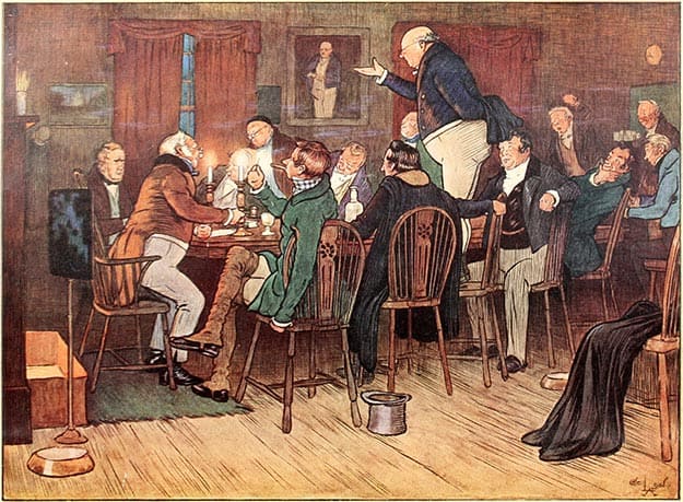 The Posthumous Papers of the Pickwick Club v1 illustration 1