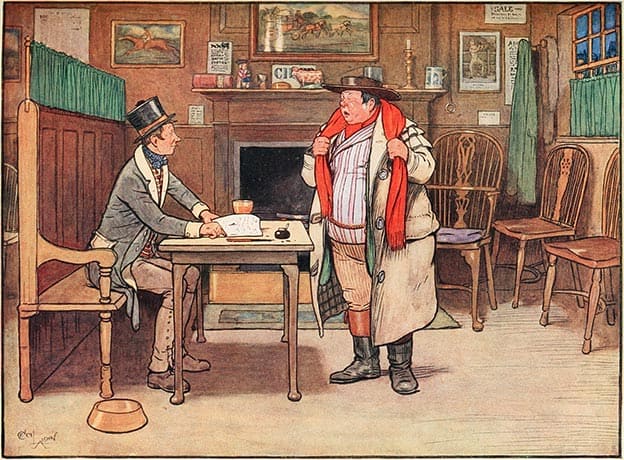 The Posthumous Papers of the Pickwick Club v2 illustration 13
