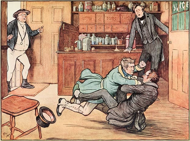 The Posthumous Papers of the Pickwick Club v2 illustration 40