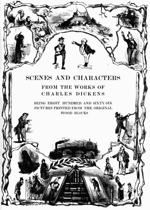 Scenes and Characters from the Works of Charles Dickens illustration 1