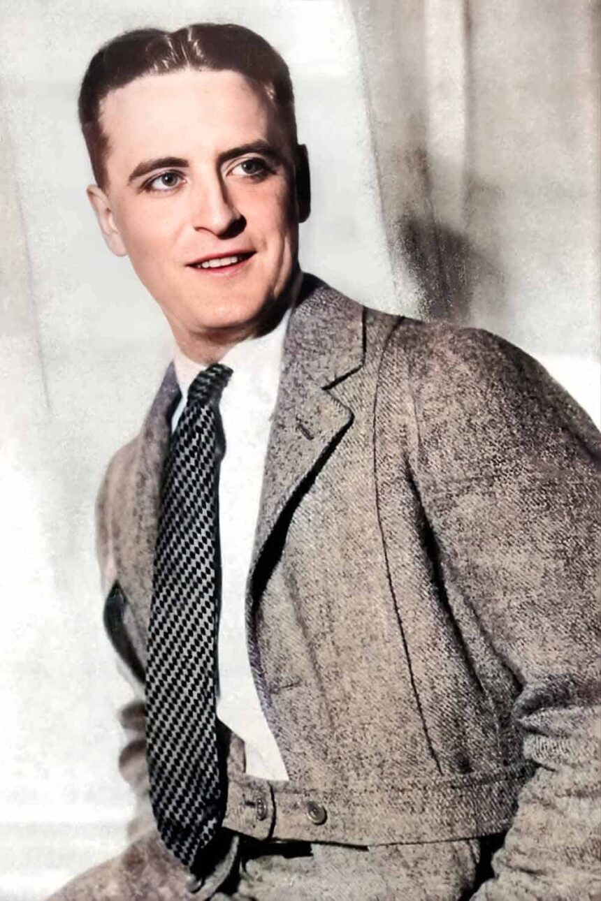 F Scott Fitzgerald's portrait