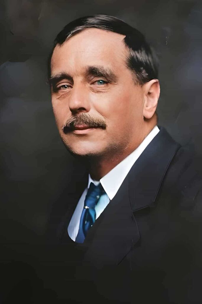 H.G. Wells' portrait